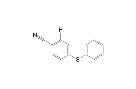 2-Fluoro-5-(phenylthio)benzonitrile
