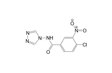 4-chloro-3-nitro-N-(4H-1,2,4-triazol-4-yl)benzamide