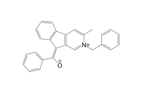 N-benzyl-3-methyl-9-benzoylindeno[2,3-c]pyridinium hydroxyde inner salt