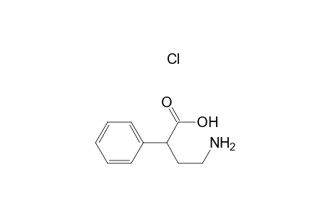 (4-hydroxy-4-oxo-3-phenylbutyl)azanium chloride