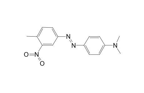 N,N-Dimethyl-4-[(E)-(4-methyl-3-nitrophenyl)diazenyl]aniline