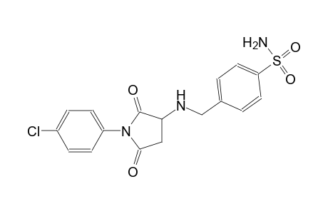 4-({[1-(4-chlorophenyl)-2,5-dioxo-3-pyrrolidinyl]amino}methyl)benzenesulfonamide