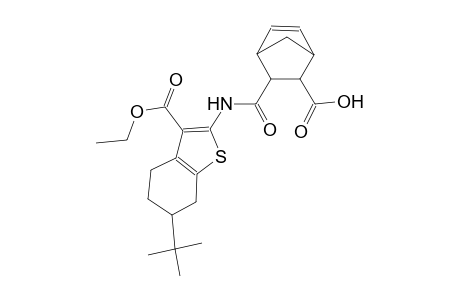 3-({[6-tert-butyl-3-(ethoxycarbonyl)-4,5,6,7-tetrahydro-1-benzothien-2-yl]amino}carbonyl)bicyclo[2.2.1]hept-5-ene-2-carboxylic acid