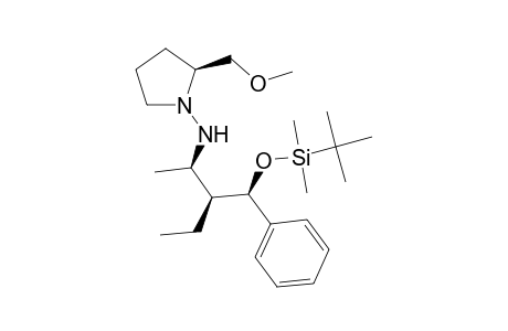 N-{(1R,2S)-2-[(R)-1-tert-Butyldimethylsiloxy-1-phenylmethyl]-1-methylbutyl]-(2S)-2-methoxymethyl-tetrahydro-1H-1-pyrrolylamine
