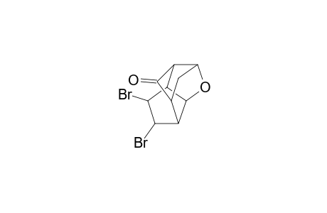 7,10-Epoxytricyclo[4.2.1.1(2,5)]decan-9-one, 3,4-dibromo-