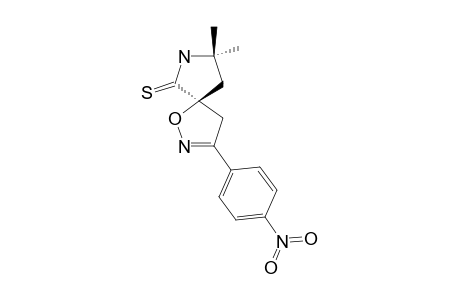 8,8-DIMETHYL-3-(4-NITROPHENYL)-1-OXA-2,7-DIAZASPIRO-[4.4]-NON-2-ENE-6-THIONE