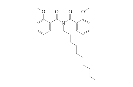 Benzamide, 2-methoxy-N-(2-methoxybenzoyl)-N-decyl-