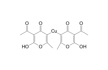 Cu complex of dehydroacetic acid (1:2)