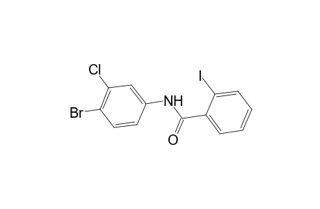 N-(4-Bromo-3-chloro-phenyl)-2-iodo-benzamide