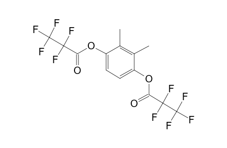 2,3-Dimethylhydroquinone, bis(pentafluoropropionate)