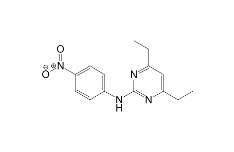 4,6-Diethyl-2-(4-nitroanilino)pyrimidine