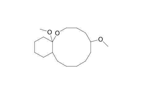 1,6-Dimethoxy-2-oxabicyclo[10.4.0]hexadecane