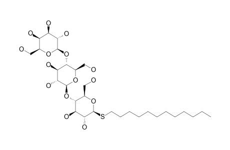 S-DODECYL-O-beta-D-GALAKTOPYRANOSYL-(1->4)-O-beta-D-GLUCOPYRANOYL-(1->4)-1-THIO-beta-D-GLUCOPYRANOSIDE