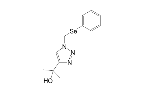 (2-(Phenylselanylmethyl)-1,2,3-triazol-4-yl)propan-2-ol