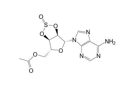 5'-O-(Acetyl)-2',3'-O-sulfinyladenosine