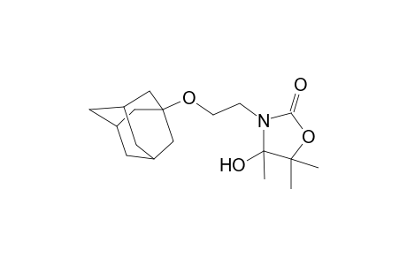 3-[2-(Adamantan-1-yloxy)-ethyl]-4-hydroxy-4,5,5-trimethyl-oxazolidin-2-one
