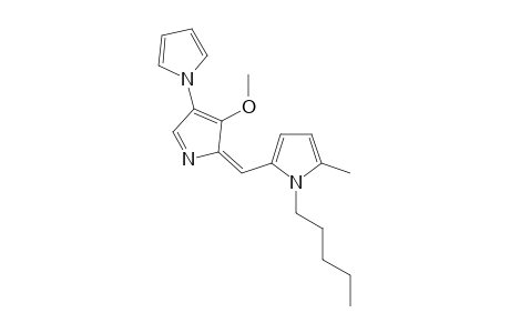 2,2'-[3-Methoxy-1'-amyl-5'-methyl-4-(1"-pyrryl)]dipyrryl methene