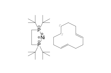 Nickel, (.eta.-2-all-(E)-1,5,9-cyclododecatriene)-1,2-bis(di-t-butylphosphono)ethane