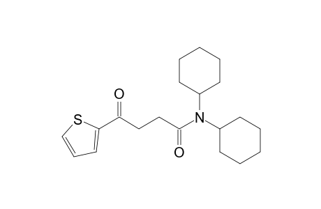 N,N-dicyclohexyl-4-keto-4-(2-thienyl)butyramide