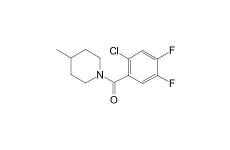 1-(2-Chloro-4,5-difluorobenzoyl)-4-methylpiperidine