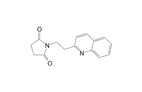 1-[2-(2-Quinolinyl)ethyl]-2,5-pyrrolidinedione
