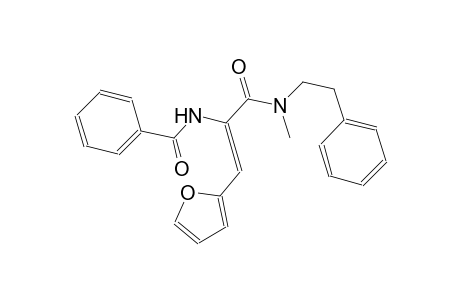 N-((Z)-2-(2-furyl)-1-{[methyl(2-phenylethyl)amino]carbonyl}ethenyl)benzamide