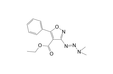3,3-Dimethyl-1-(5-phenyl-4-carboethoxyisoxazol-3-yl)triazine