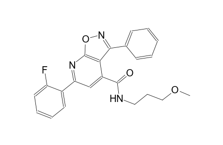 isoxazolo[5,4-b]pyridine-4-carboxamide, 6-(2-fluorophenyl)-N-(3-methoxypropyl)-3-phenyl-