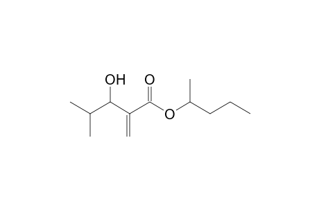 1-Methylbutyl 2-methylene-4-methyl-3-hydroxypentanoate