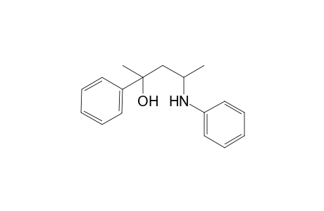 4-Anilino-2-phenylpentan-2-ol