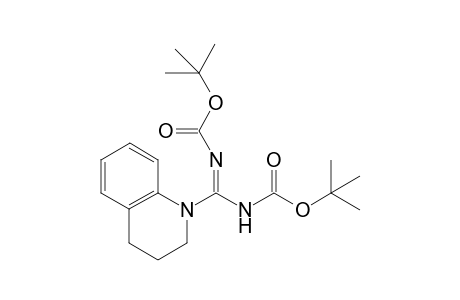 (NE)-N-[(tert-butoxycarbonylamino)-(3,4-dihydro-2H-quinolin-1-yl)methylene]carbamic acid tert-butyl ester