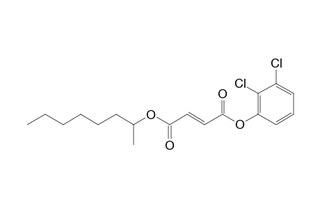 Fumaric acid, 2-octyl 2,3-dichlorophenyl ester