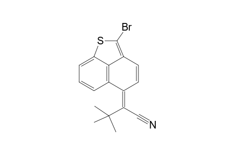Butanenitrile, 2-(2-bromo-5H-naphtho[1,8-bc]thien-5-ylidene)-3,3-dimethyl-, (E)-