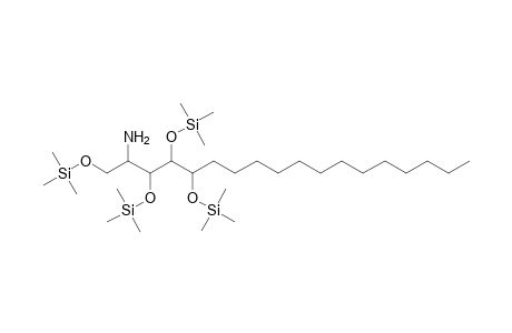 1,3,4,5-Octadecanetetrol, 2-amino-, tetrakis(trimethylsilyl) deriv.