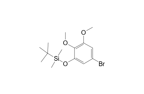(5-bromanyl-2,3-dimethoxy-phenoxy)-tert-butyl-dimethyl-silane
