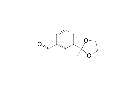 3-(2-Methyl-1,3-dioxolan-2-yl)benzaldehyde