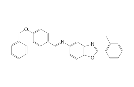 5-benzoxazolamine, 2-(2-methylphenyl)-N-[(E)-[4-(phenylmethoxy)phenyl]methylidene]-
