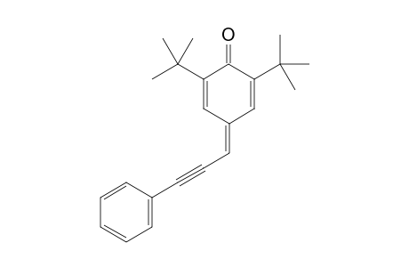 2,6-Di-tert-butyl-4-(3-phenylprop-2-yn-1-ylidene) cyclohexa-2,5-dien-1-one