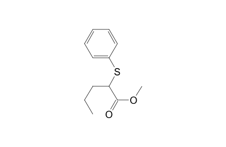 Pentanoic acid, 2-(phenylthio)-, methyl ester