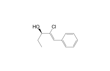 (3R)-2-chloro-1-phenyl-1-penten-3-ol