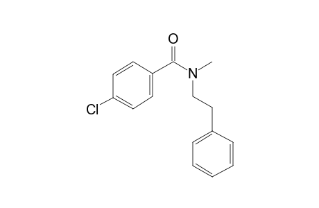 Benzamide, 4-chloro-N-(2-phenylethyl)-N-methyl-