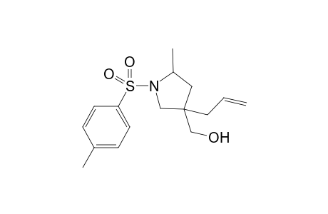 [3-allyl-5-methyl-1-(p-tolylsulfonyl)pyrrolidin-3-yl]methanol