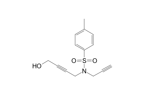 N-(4-hydroxybut-2-yn-1-yl)-4-methyl-N-(prop-2-yn-1-yl)benzenesulfonamide