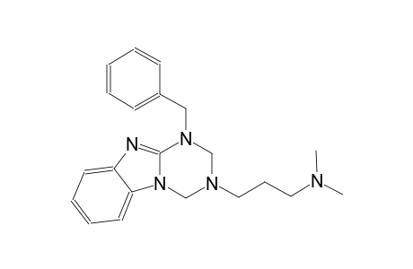 [1,3,5]triazino[1,2-a]benzimidazole-3-propanamine, 1,2,3,4-tetrahydro-N,N-dimethyl-1-(phenylmethyl)-