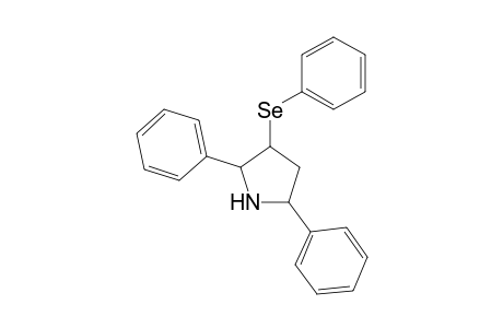 Pyrrolidine, 2,5-diphenyl-3-(phenylseleno)-