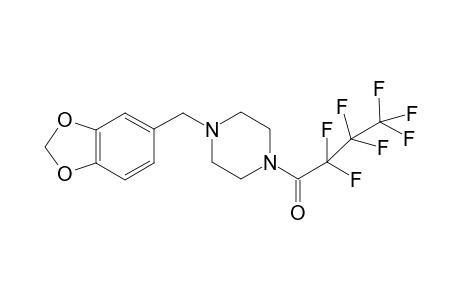 1-(3,4-Methylenedioxybenzyl)piperazine HFB