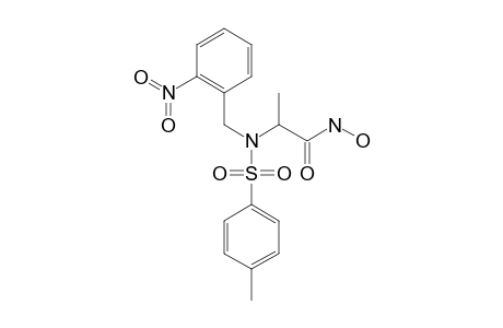 N-4-TOLUENESULFONYL-N-2-NITROBENZYL-L-ALANINE-HYDROXAMATE