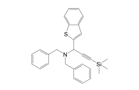 N-[1-(1-Benzothien-2-yl)-3-(trimethylsilyl)-2-propynyl]-N,N-dibenzylamine