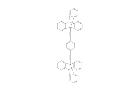1,4-bis[2'-(9"-Triptycyl)ethynyl]-benzene