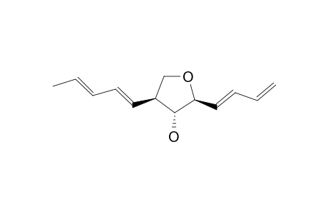 AUREONITOL;(2S,3R,4S)-2-(BUTA-1,3-DIENYL)-3-HYDROXY-4-(PENTA-1,3-DIENYL)-TETRAHYDROFURAN